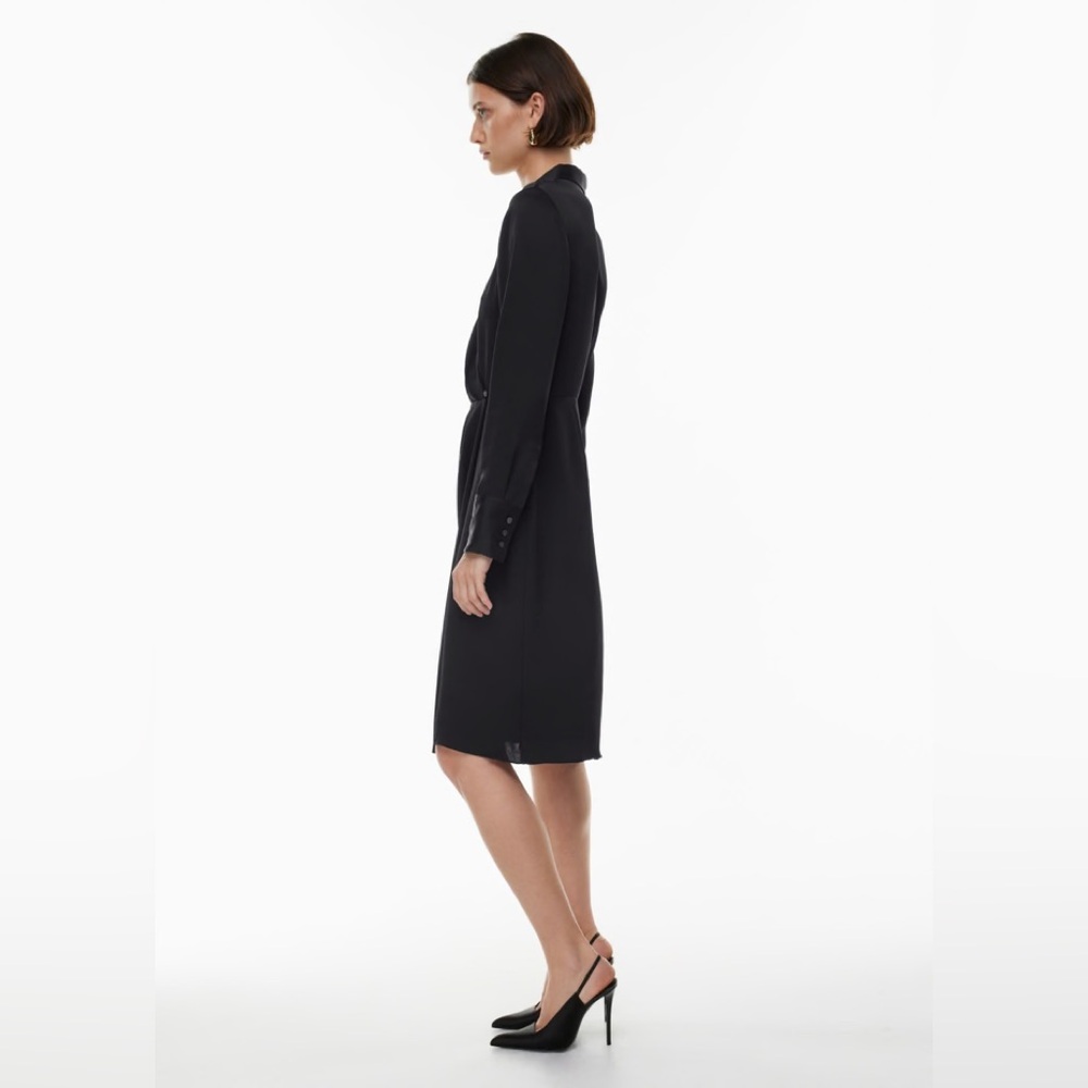 Babaton Larchmont Satin Midi Dress | Aritzia